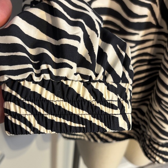 Active Zone Zebra Pattern Bomber Jacket NWT Size 3X - Picture 5 of 9